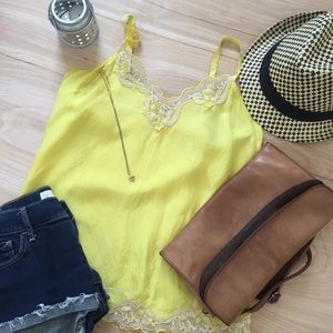 Express 100% Silk Tank Top